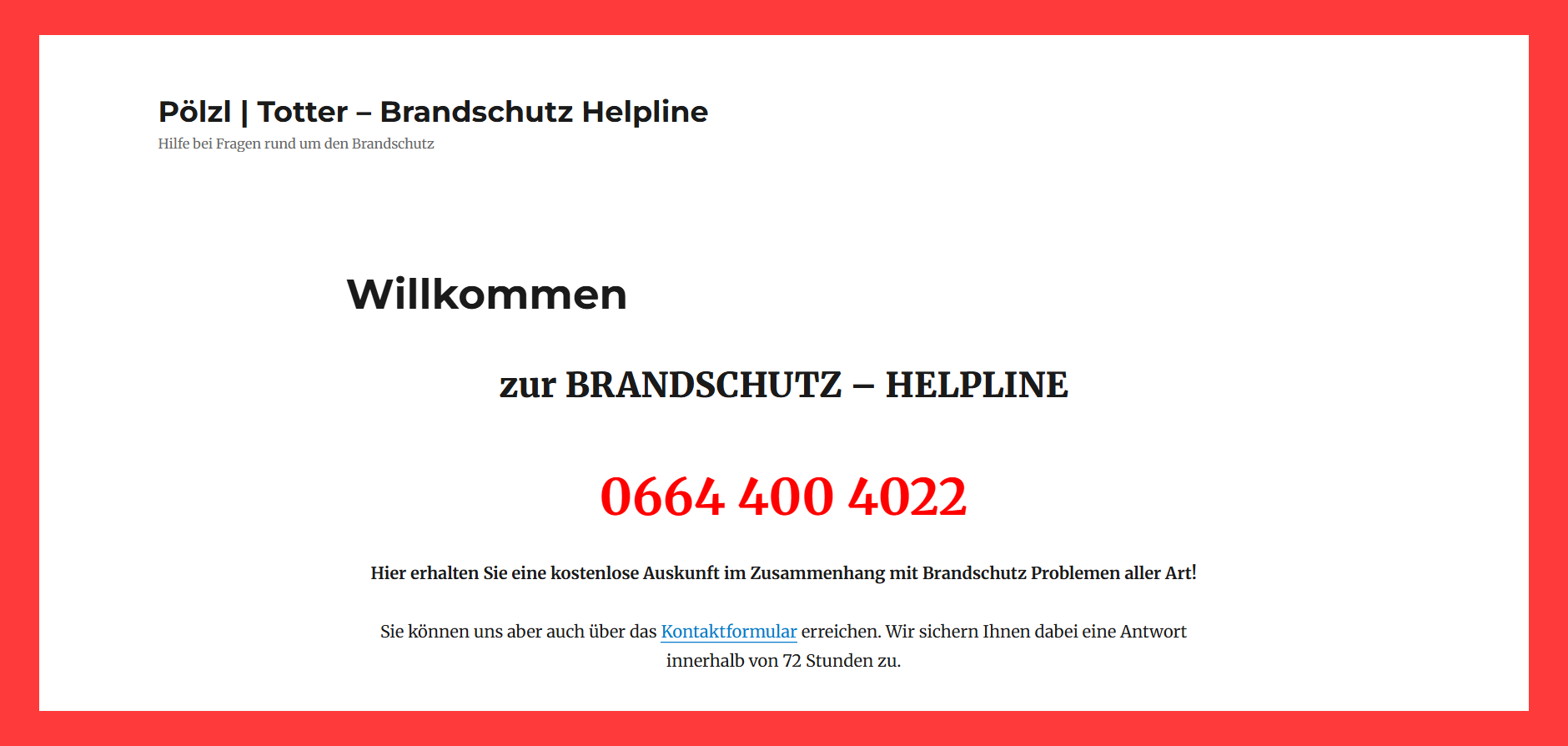 Referenzen Brandschutz-Helpline